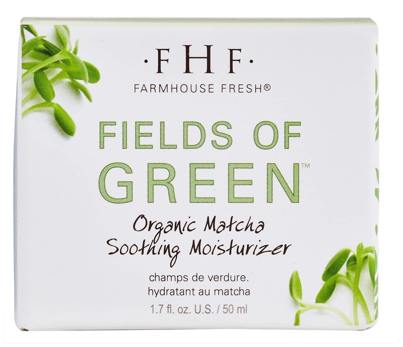 FarmHouse Fresh Moisturizer, Daily Face Cream. Deep Hydration, Fields of Green Organic Matcha Ultra-Soothing Moisturizer