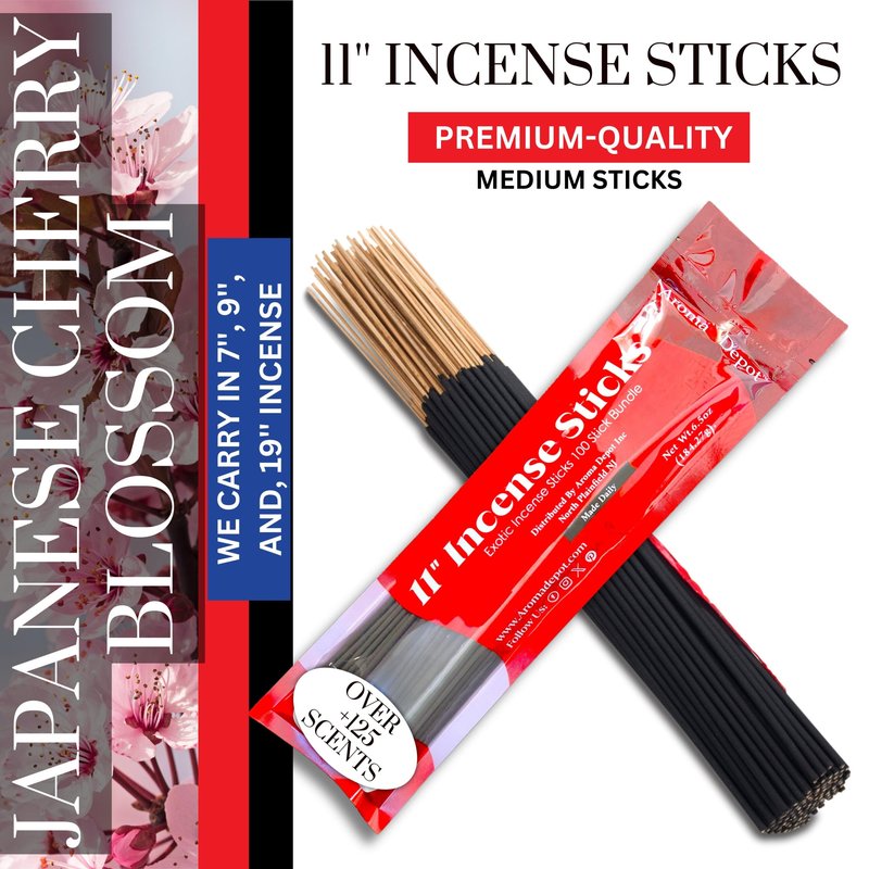 Aroma Depot 8 fl oz Japanese Cherry Blossom Fragrance Oil – Scent for Candle Making, Soap Making, Wax Melts, Diffusers, Body Oil Blends & Incense (240ml)
