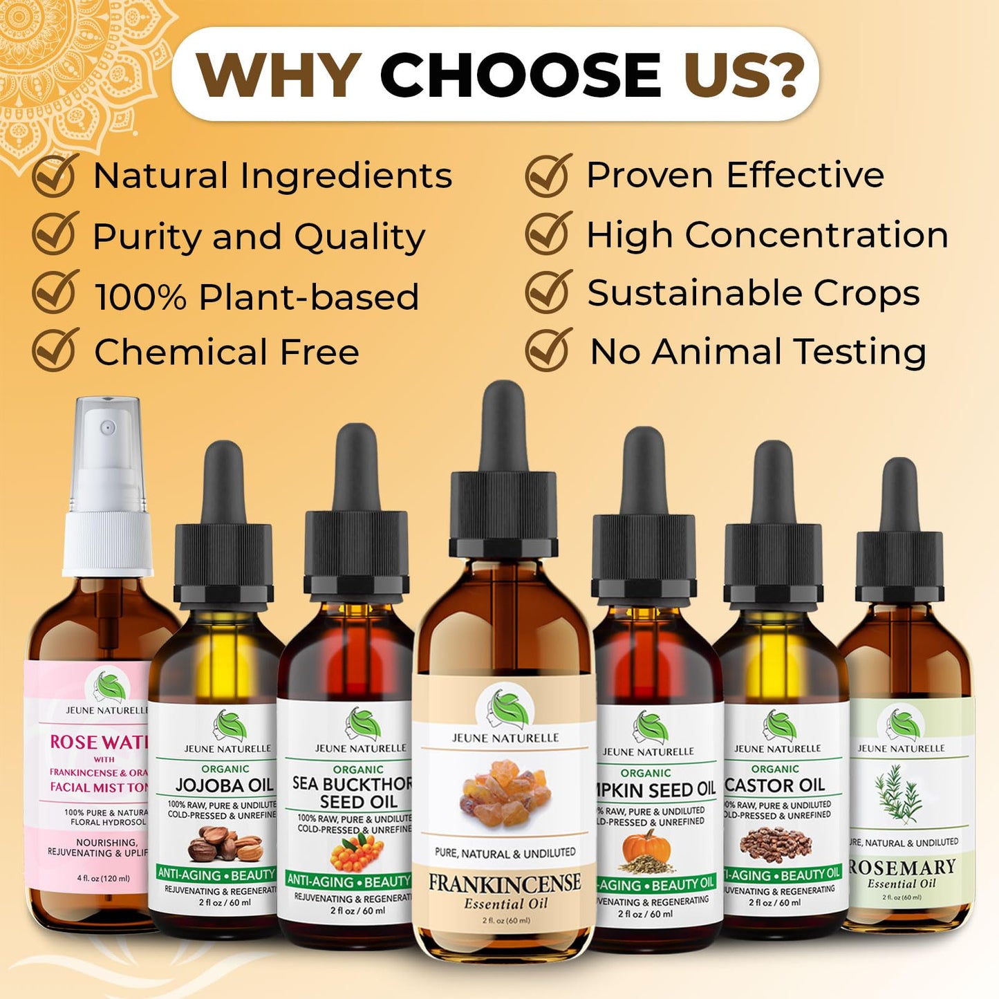Frankincense Essential Oil - 100% Pure, Natural, Therapeutic Grade, 4 oz