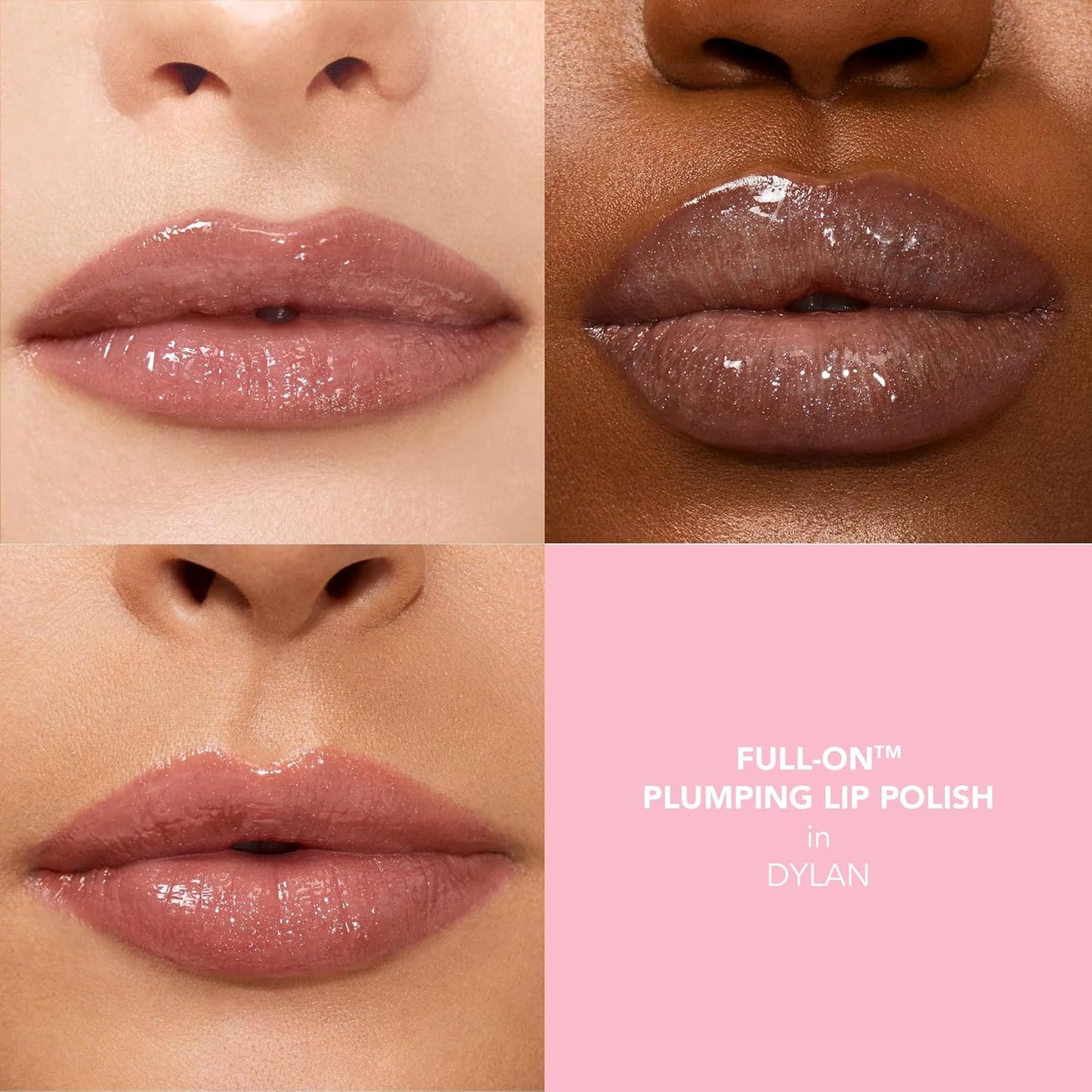 BUXOM Full-On Plumping Lip Polish, Tinted Lip Plumper Gloss, Plumping Peptides & Vitamin E, High Shine Lip Gloss, Nourishes, Moisturizes & Softens Lips, Vegan