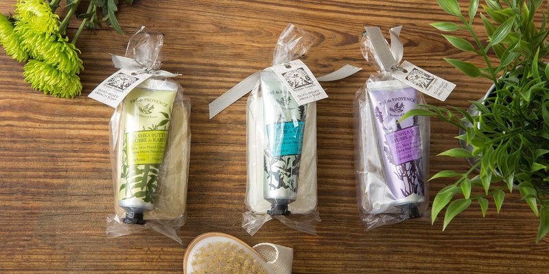 Pre De Provence Luxury Shea Butter Gift Bag with Hand Lotion & Soap Bar - Verbena