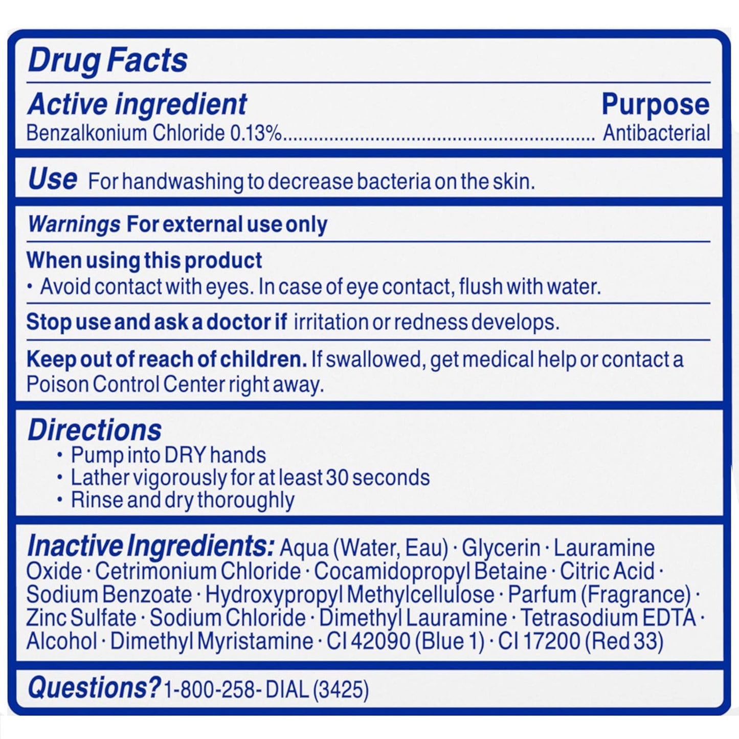 Dial Complete Antibacterial Foaming Hand Wash, Coconut Water/Soothing White Tea, 15 fl oz (Pack of 4)