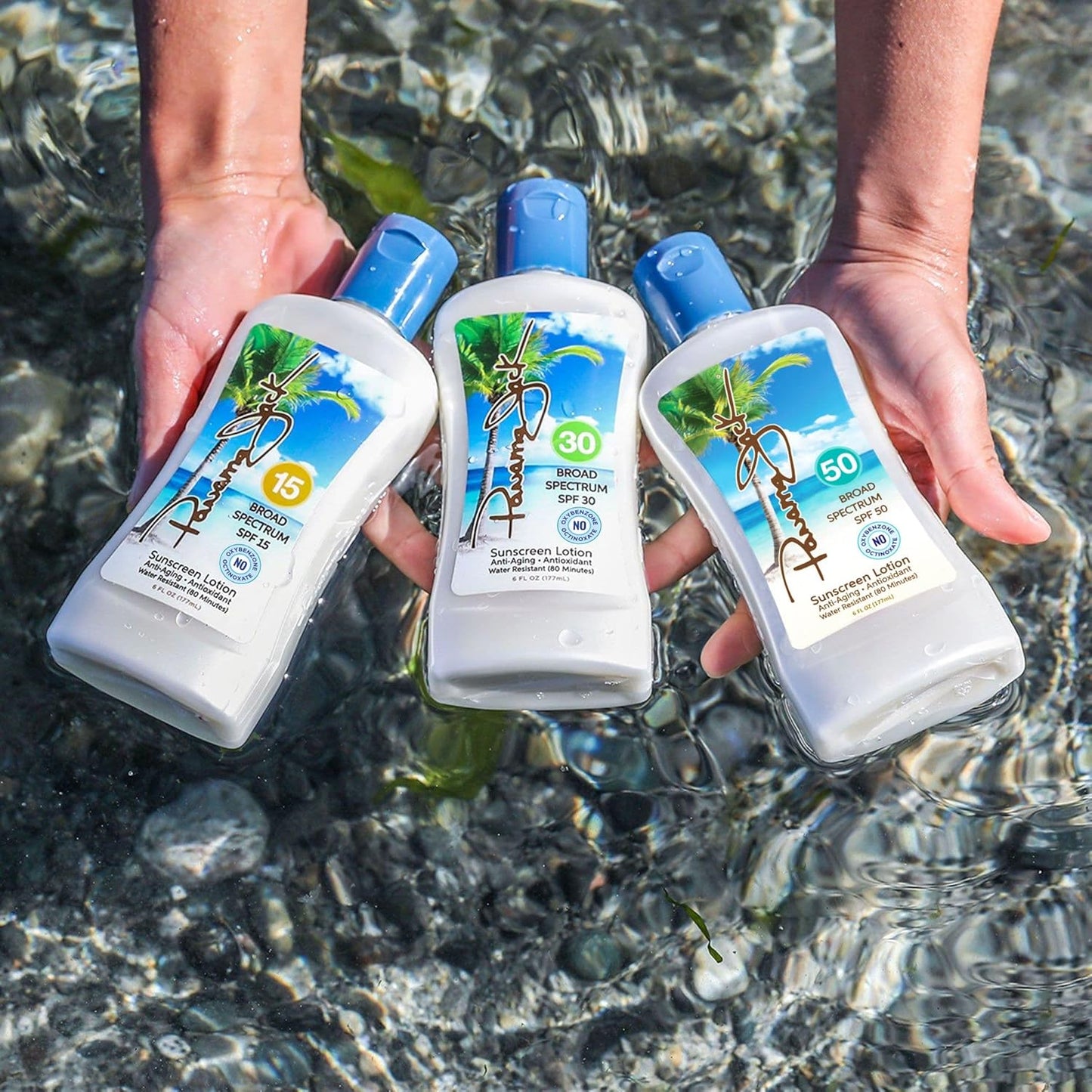 Panama Jack Sunscreen Suntan Lotion - SPF 30, Broad Spectrum UVA/UVB Protection, PABA, Paraben, Gluten & Cruelty Free, 6 FL OZ (Pack of 2)