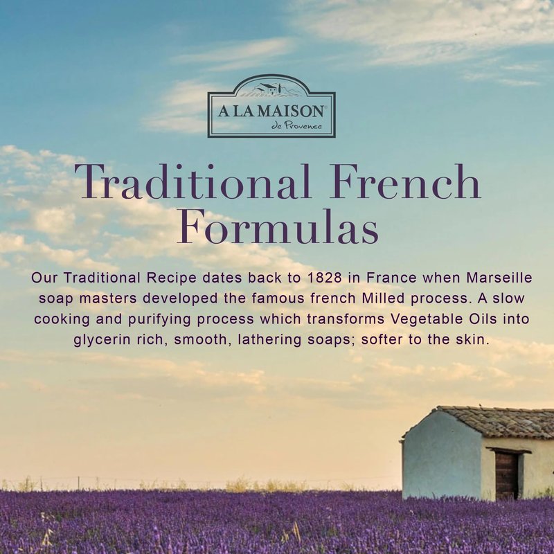 A LA MAISON French Liquid Hand Soap, White Tea - Natural Hand Wash Made with Essential Oils - Biodegradable, Plant-Based, Vegan, Cruelty-Free, Alcohol & Paraben Free (16.9 oz, 3 Pack)