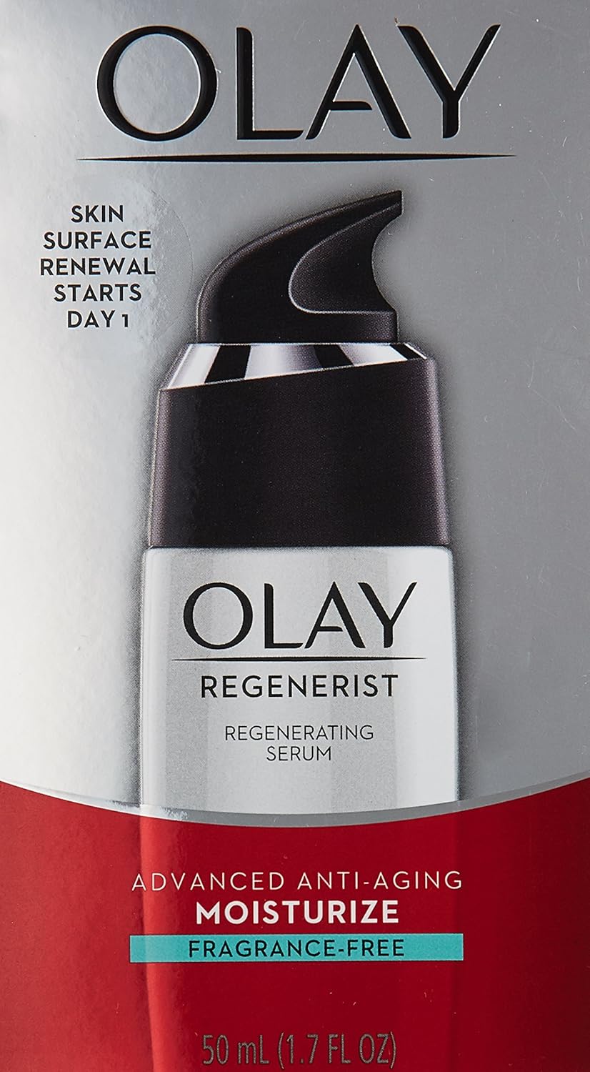 Olay Regenerist Serum Ff Size 1.7z Regenerist Daily Regenerating Serum, Fragrance-Free