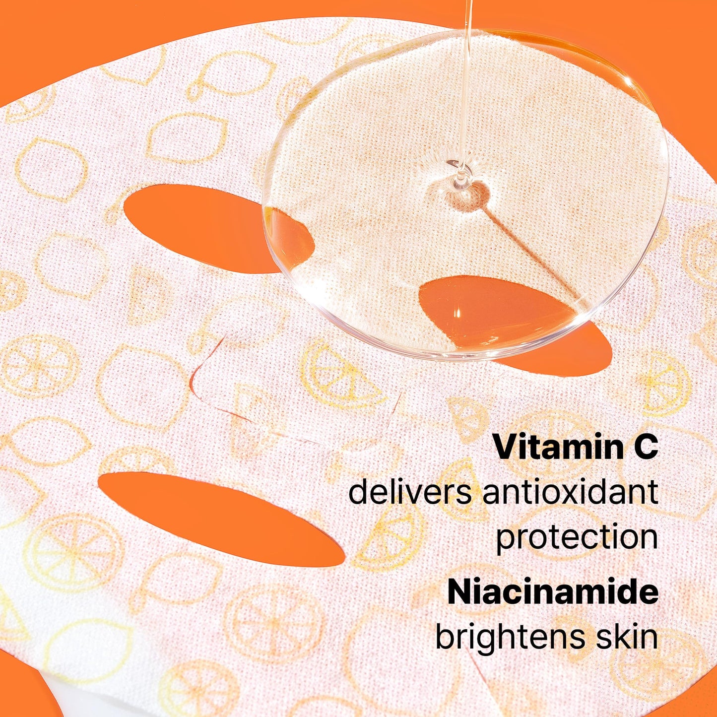 Dr.Jart+ Brightamin Brightening Plumping Korean Face Mask with Vitamin C | Korean Skin Care | Travel Size, 1 Pack
