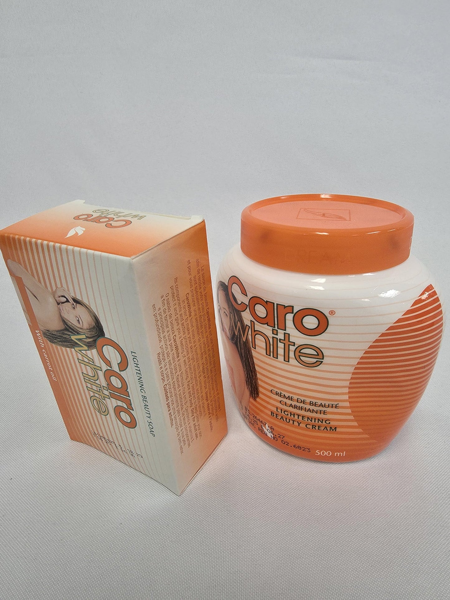 Combo Set Caro Beauty Cream 500ml + Beauty Soap 180g