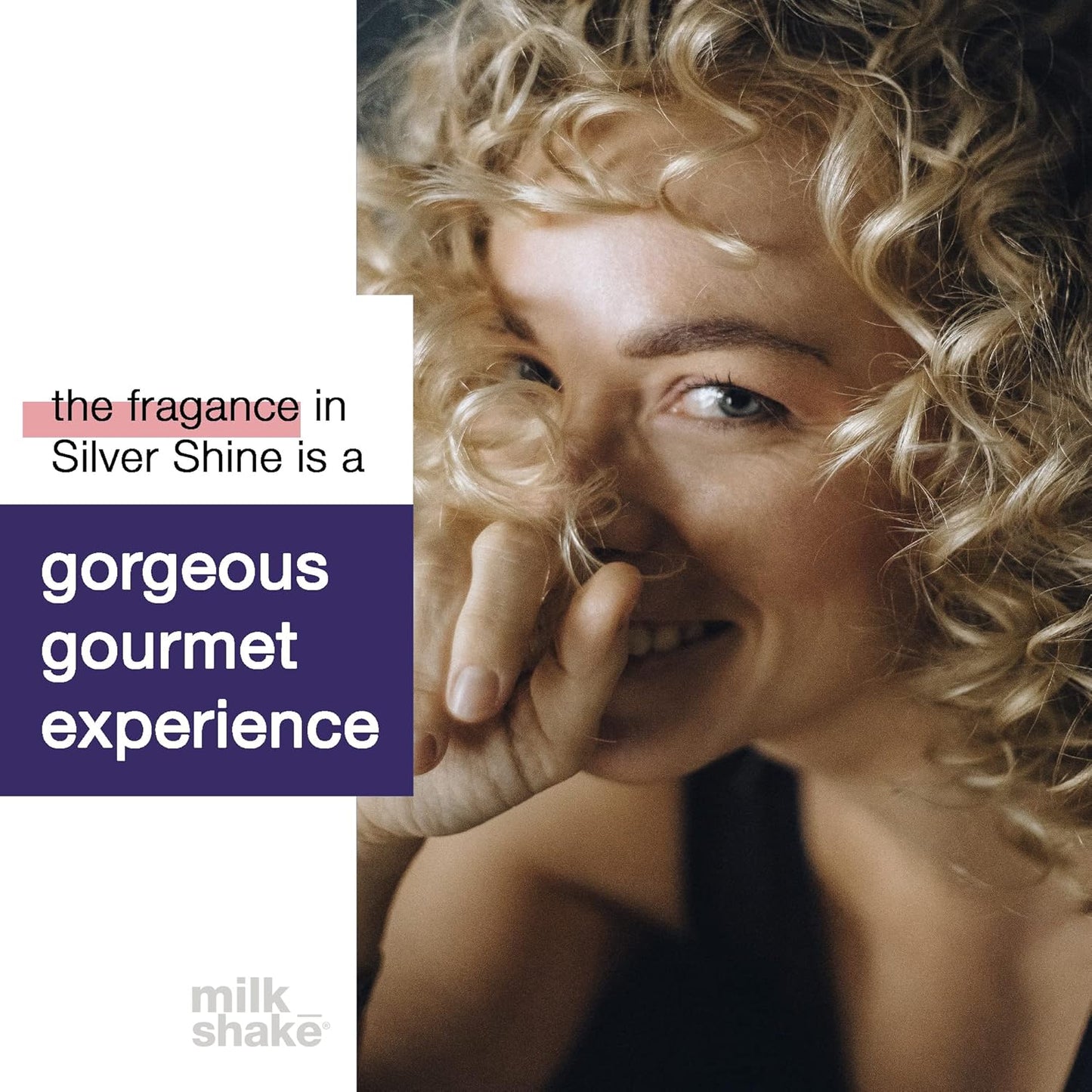 milk_shake Silver Shine Light Purple Shampoo for Blonde Hair