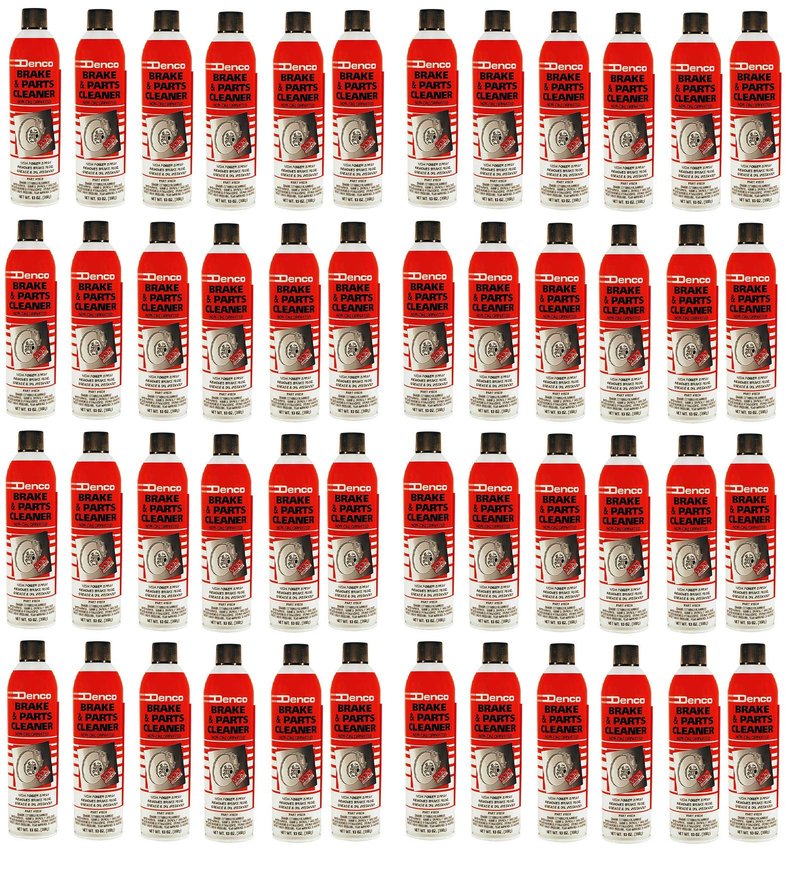 Denco #1930 Brake & Parts Cleaner Spray, Non-Chlorinated, Fast-Drying Degreaser, Low Odor Aerosol, 15.3oz (13oz net wt) (Case of 12)