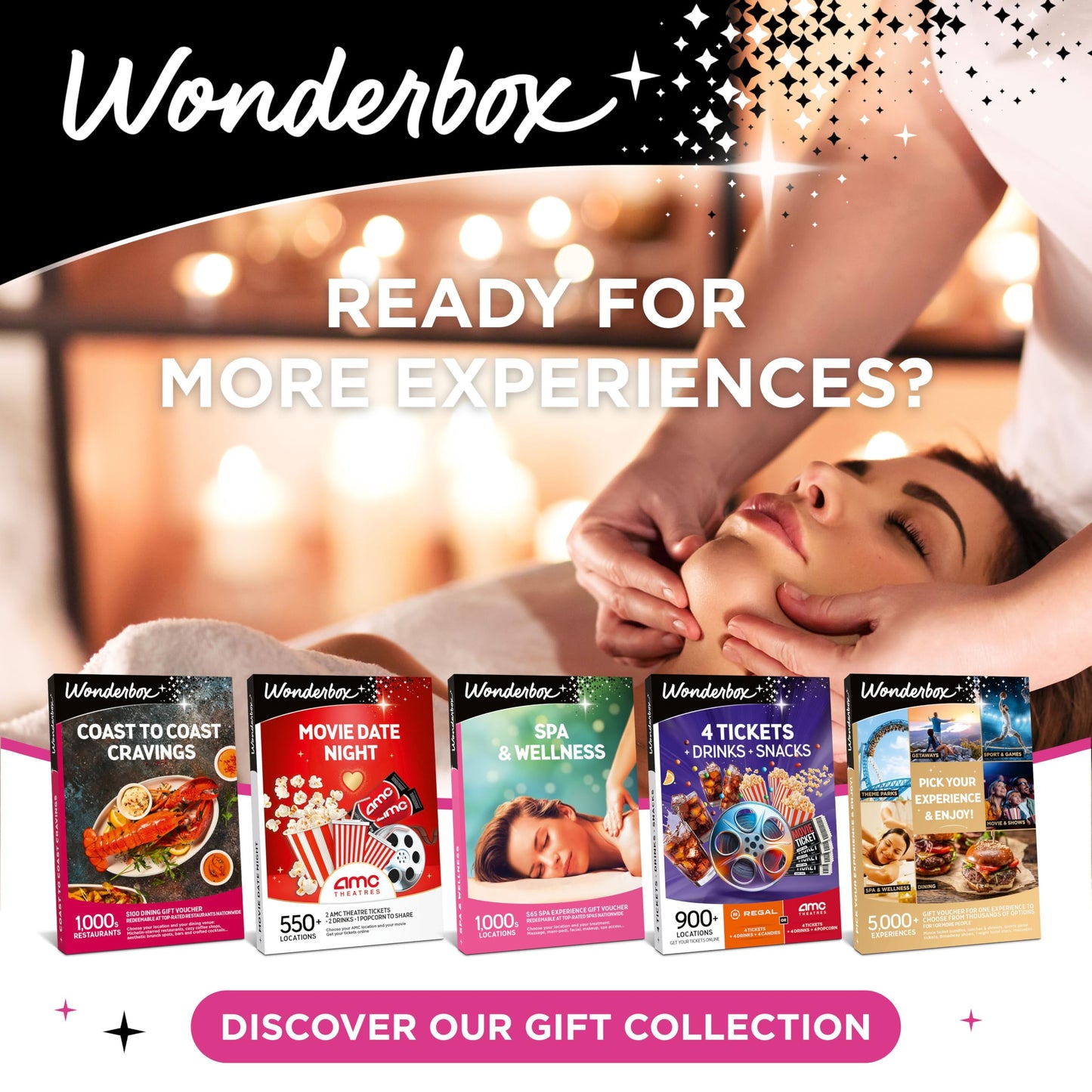 Wonderbox - Experience Gift - Spa Finder Voucher