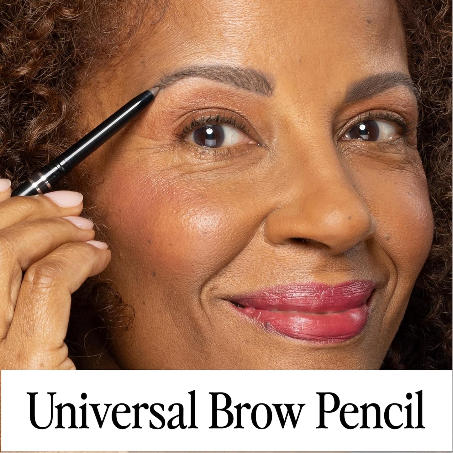 bdb Universal Eyebrow Pencil - Precision Tip & Spoolie, Waterproof, Define Shape & Fill Brows, 3-Pack