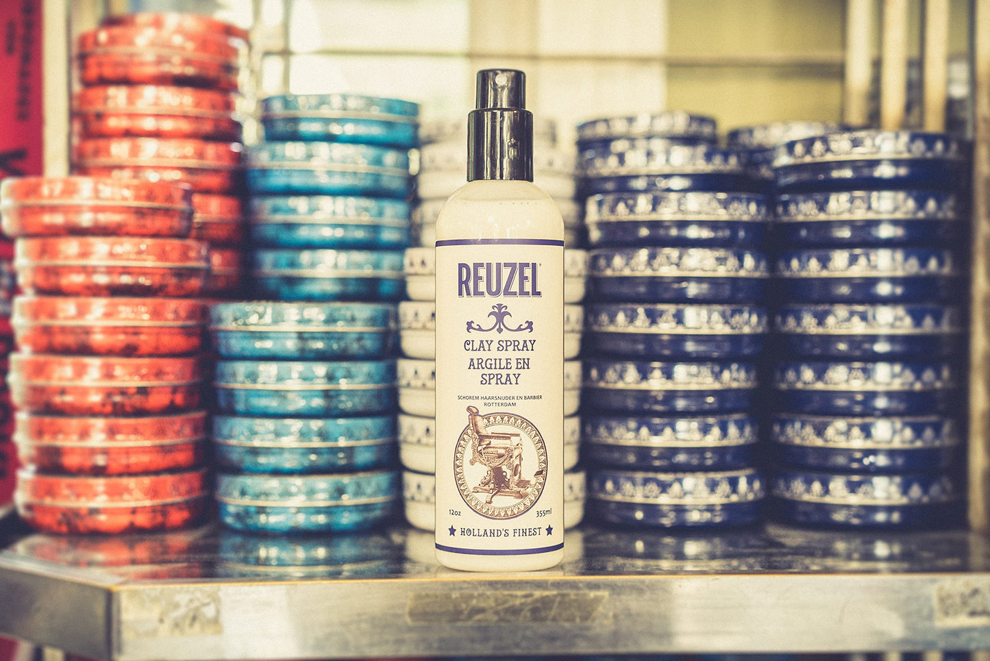 Reuzel Clay Spray, Adds Texture and Definition, 12 oz