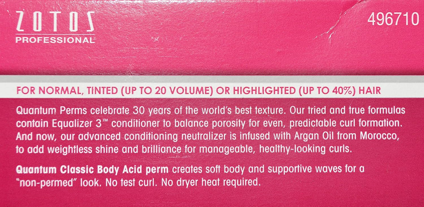Quantum Classic Body Acid Perm for Normal, Tinted or Highlighted Hair (3 Pack)
