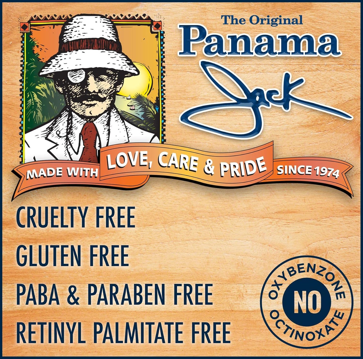 Panama Jack SPF 4 Sunscreen Tanning Oil - PABA-Free, Paraben-Free, 8 FL OZ (Pack of 2)