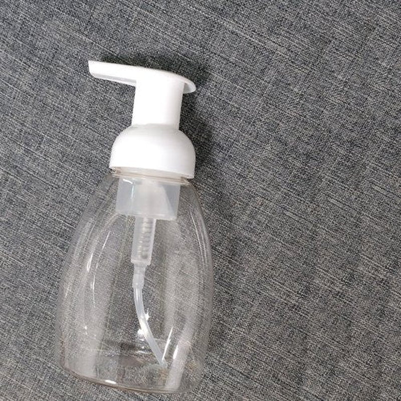 KEAIYYJ® Foam Pump Bottle Foaming Hand Soap Dispenser Empty Refillable Containers Clear 8.5 oz/250 ml 2 Pack