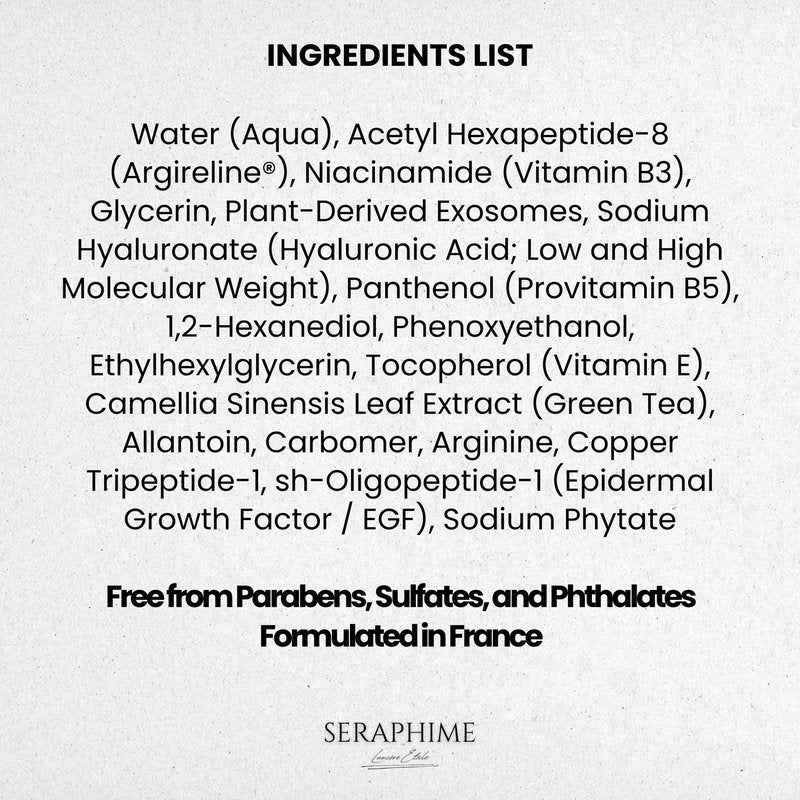 Exosomes for Skin Serum – Anti-Aging Multi Peptide Serum for Face Pores, Fine Lines & Microneedling – 2% Exosomes, GHK-Cu Copper Peptides, Argireline, EGF & Hyaluronic Acid