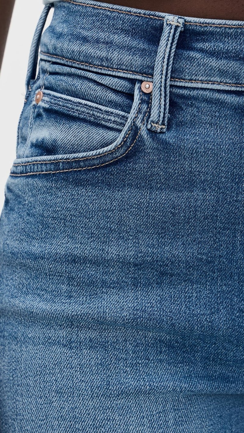 Mother Women's The Kick It Jeans, Fan Favorite, 25