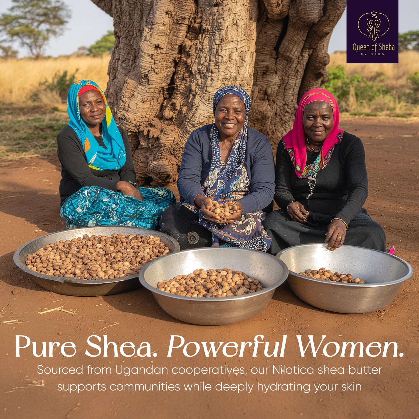African Shea Butter Raw Organic Unrefined 8 Ounce Bundle, Pure Shea Butter Skin Care Face Moisturizer Body Lotion Hair Moisturizer Pure Vitamin E Cream Deep Hydration For All Skin Types