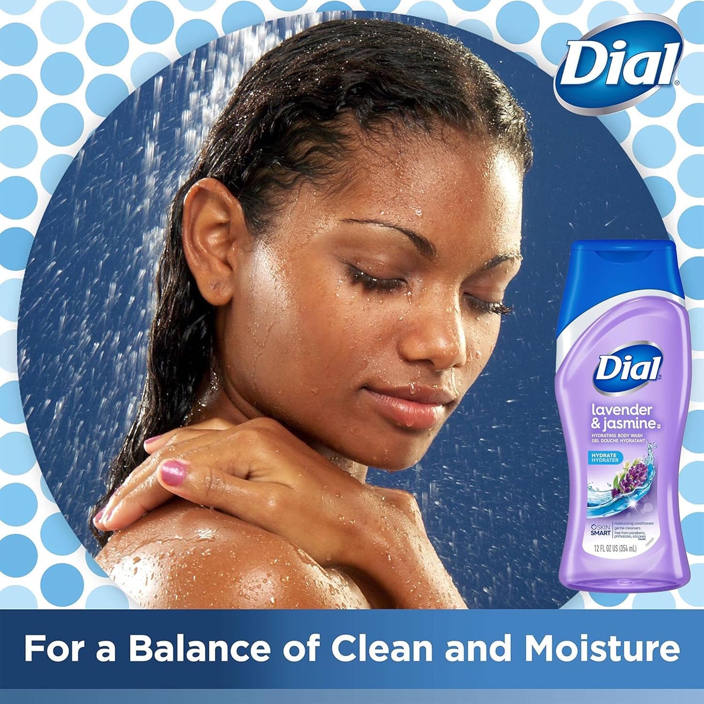 Dial Pamper & Indulge Body Wash with Marula Oil and Vitamin E, 16 fl oz (Pack of 3)