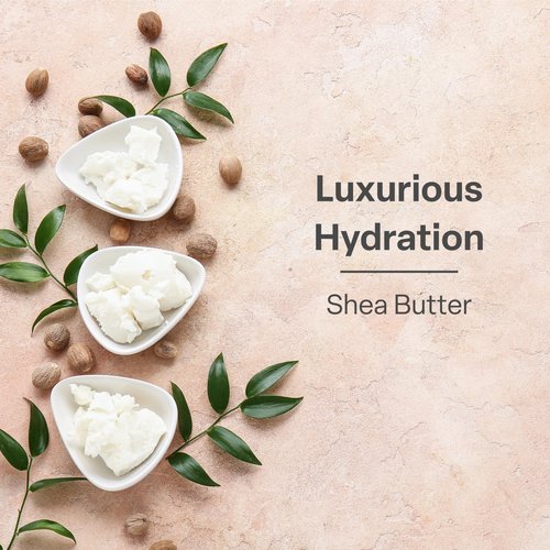 QRxLabs Shea Hand & Foot Cream Bundle - 4 oz - Hydrating Formula with Shea Butter, Coconut Oil, Vitamin E, & Glycolic Acid - Soften, Moisturize, Repair Dry Hands & Feet - Non-Greasy, Paraben-Free
