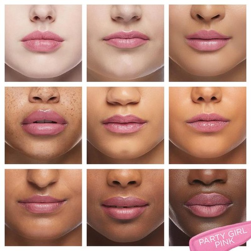 Pure Cosmetics Pure Illumination Lip Gloss - LED-lit Applicator w/Side Mirror - Non-Sticky, Moisturizing & Hydrating Lip Glosses - Soothes & Protects Dry Chapped Lips (Party Girl Pink)