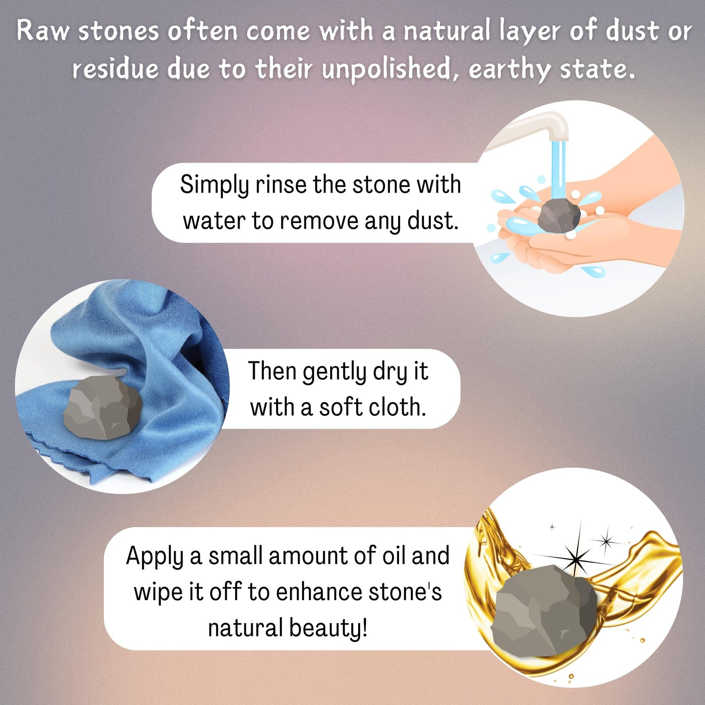 Healing Crystals Raw 1 Piece
