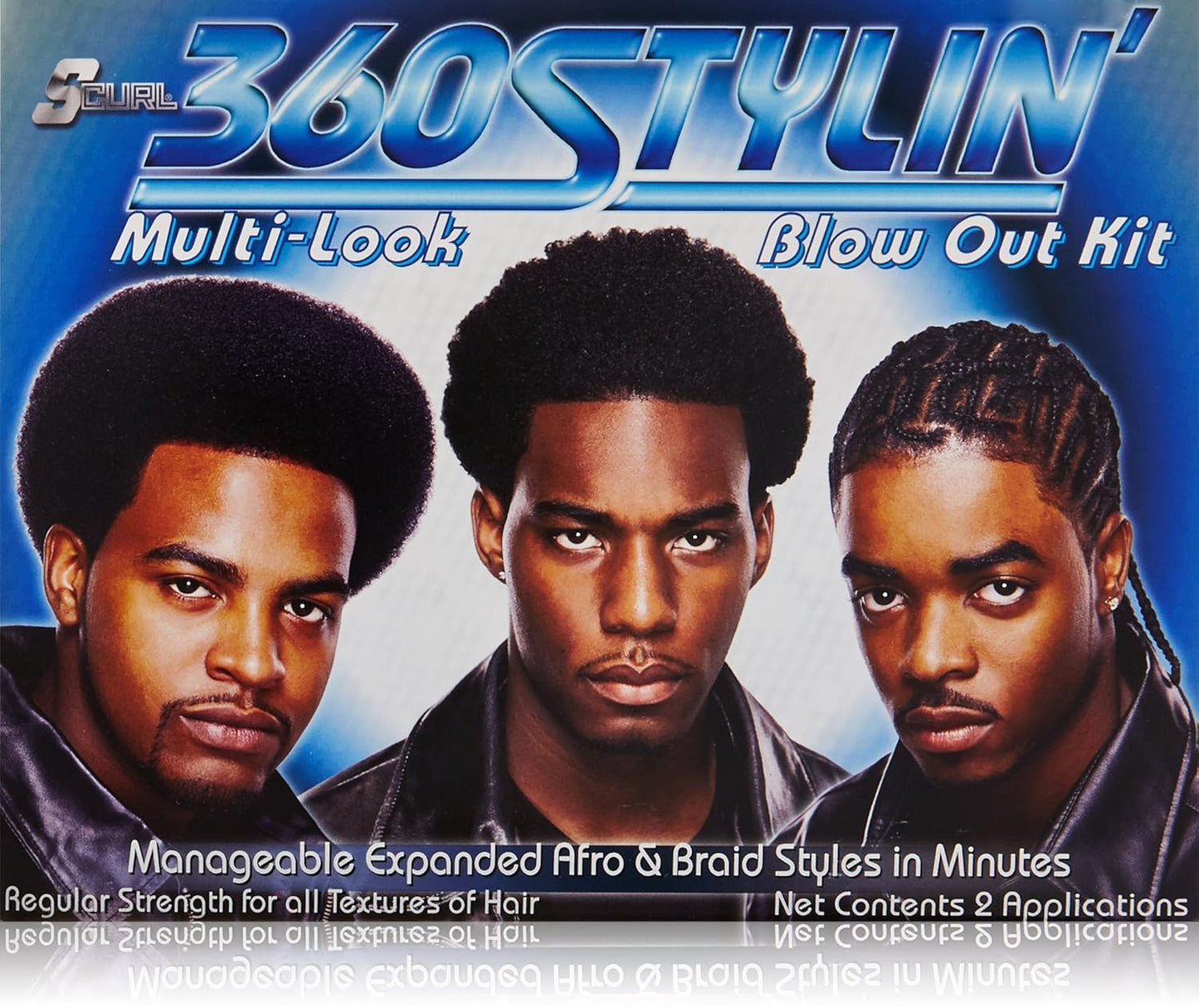 360 Stylin' Blow Out Kit by Luster - Versatile Hair Styling Tools for All Looks