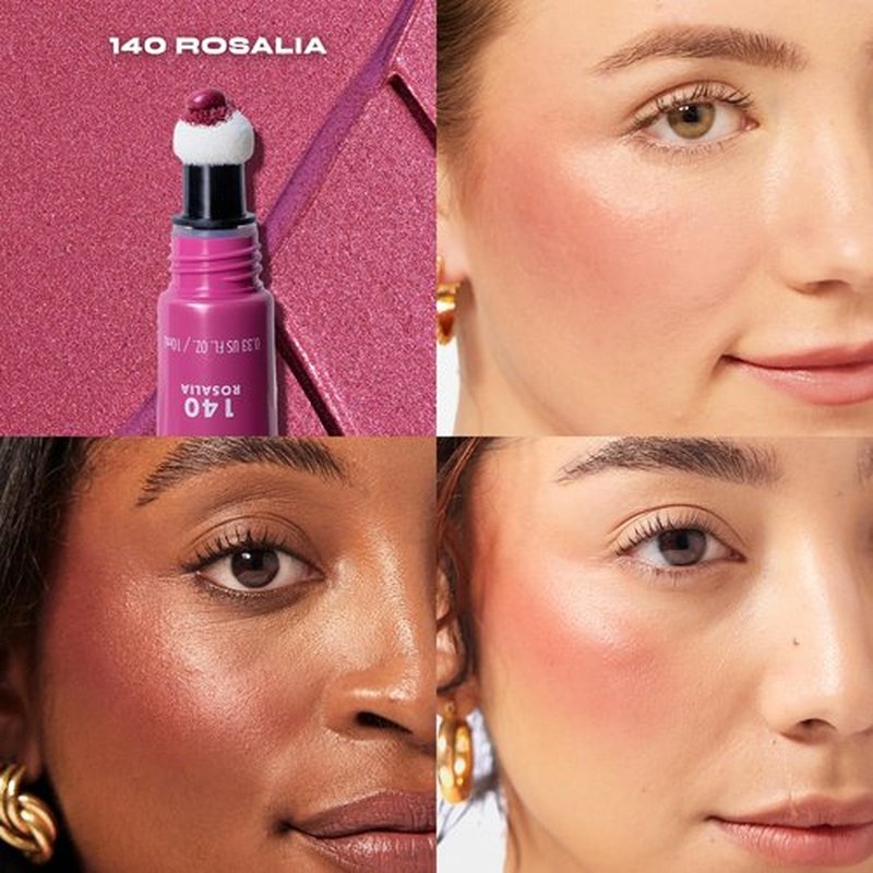 Milani Cheek Kiss Blush + Glow Highlighter - 140 Rosalia