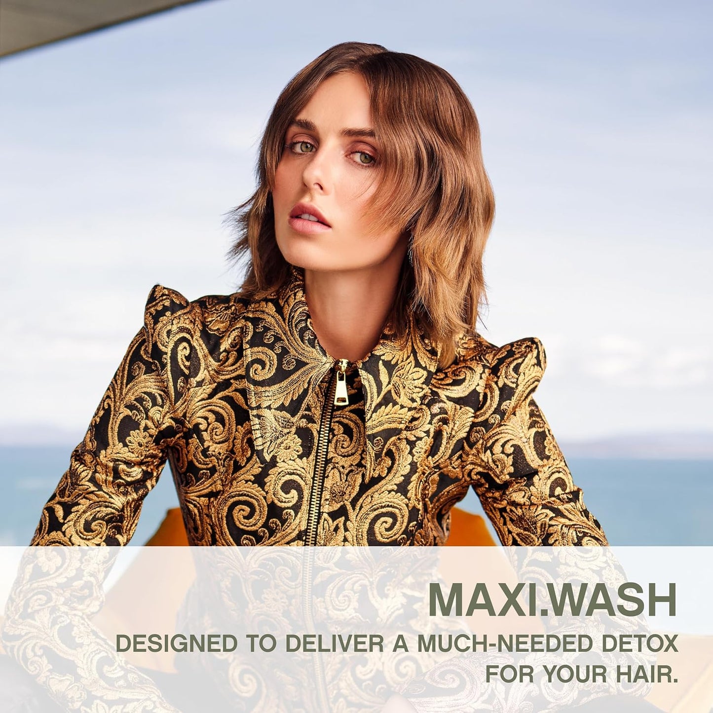 KEVIN.MURPHY MAXI.WASH - Detox - Removes Buildup & Minerals - Colour Safe - Scalp Shampoo - Sulphate Free & Paraben Free - 250 mL / 8.4 fl oz