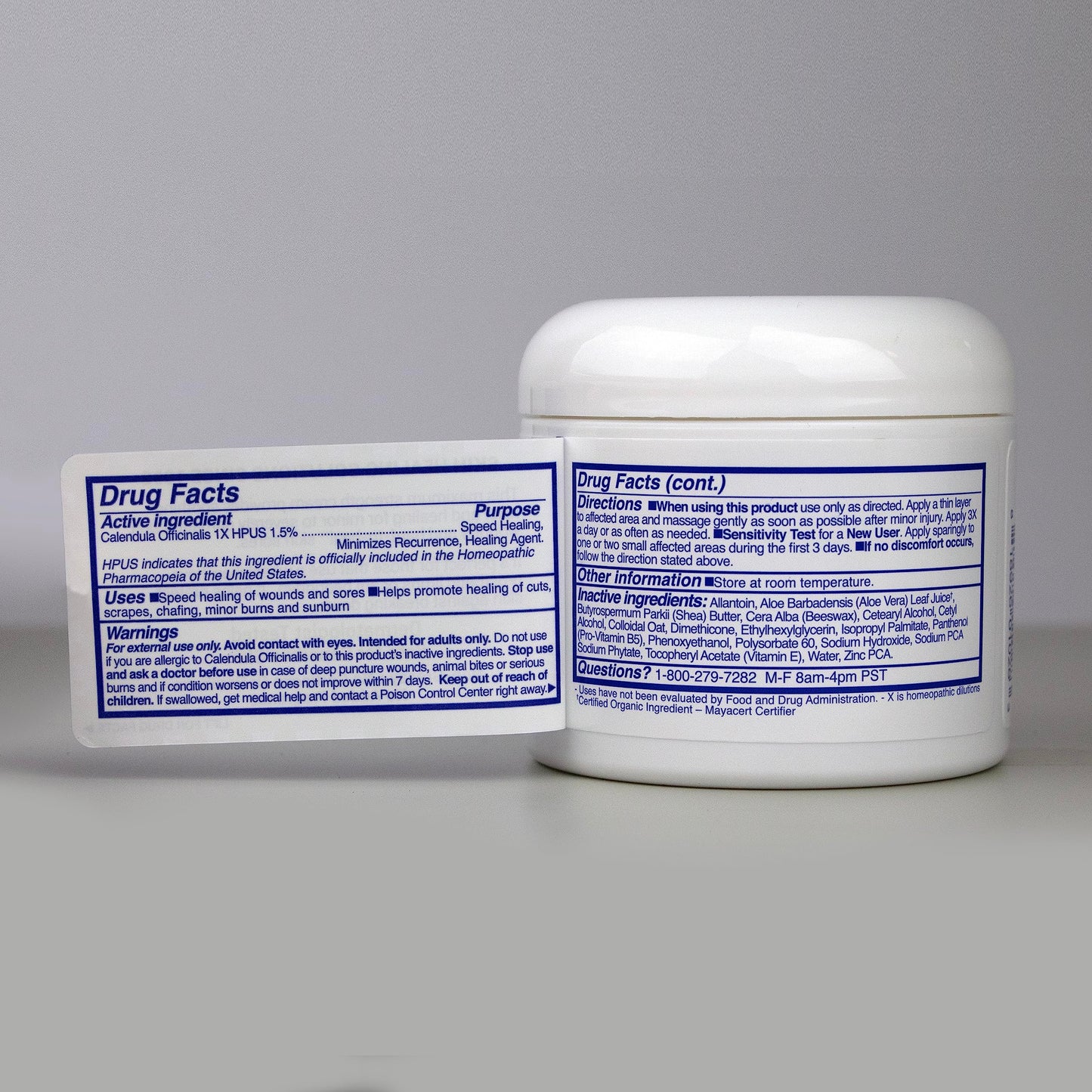 TriDerma MD Pressure Sore Relief Healing Cream for Bed Sores Treatment, Ulcers, Pressure Sores, Wound Healing, Chafed Skin and Hard-to-Heal Skin Sores with Calendula and AP4 Aloe, 4 oz Jar