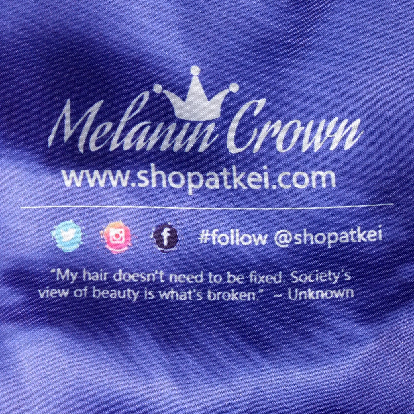 Melanin Crown Silk Hair Wrap for Sleeping â Premium Satin Hair Bonnet for Sleeping â Universal Fit Bonnet for Curly Hair Protects Against Breakage â Beautiful Colorful Designs Satin Sleep Cap Purple