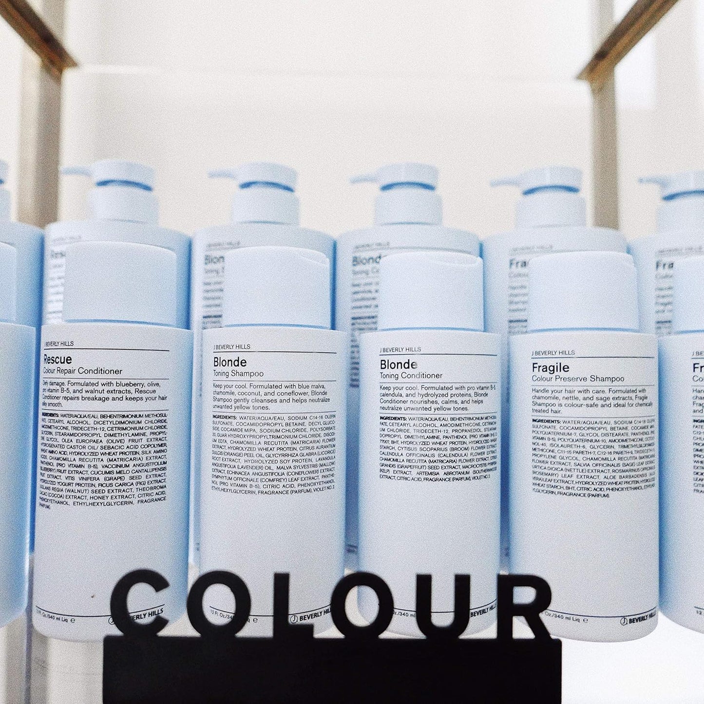 Blue Blonde Toning Shampoo with Coconut Oil - Deep Conditioning for Brighter Hair (12 Oz, 32 Oz)