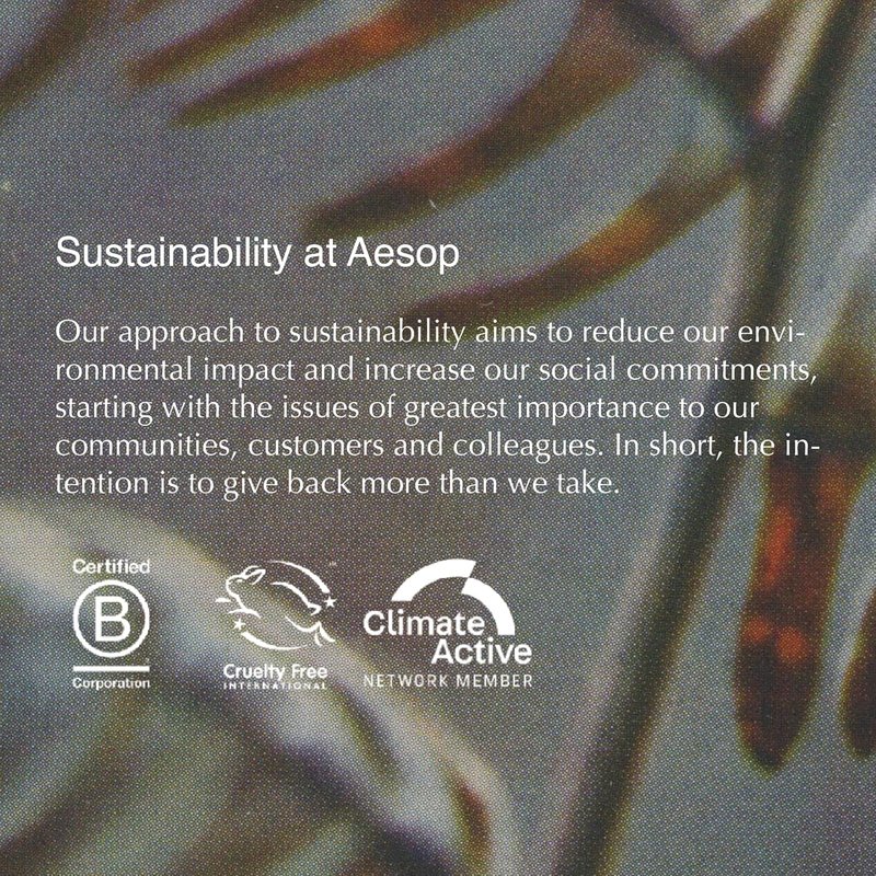 Aesop Parsley Seed Travel Face Cleanser - Mild Exfoliating Formula for Clear, Smooth Skin | 3.4oz / 100mL