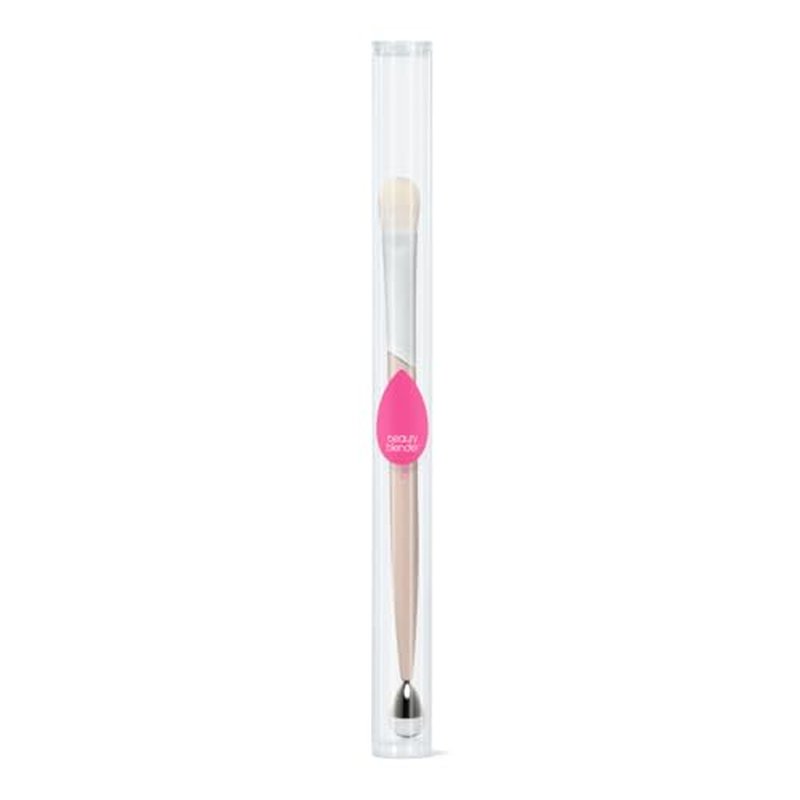 beautyblender THE PLAYER 3-Way Brow Brush, Double Sided Makeup Brush. Vegan, Cruelty Free and Made in the USA