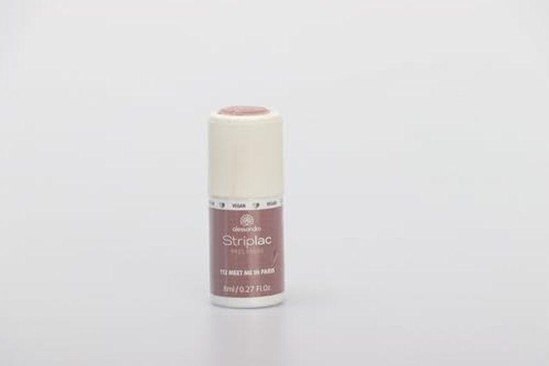 alessandro Striplac Peel or Soak Nail Polish - Long Lasting Wear - Quick Drying Time - Offers a Variety of Colors - Delivers Professional Results - Vegan - Cruelty Free - Meet Me In Paris - 0.27 oz