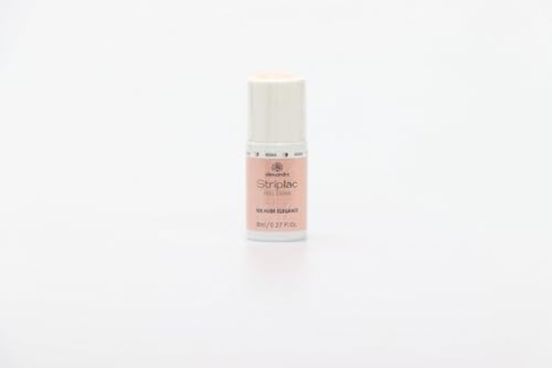 alessandro Striplac Peel or Soak Nail Polish - Long Lasting Wear - Quick Drying Time - Offers a Variety of Colors - Delivers Professional Results - Vegan - Cruelty Free - Nude Elegance - 0.27 oz