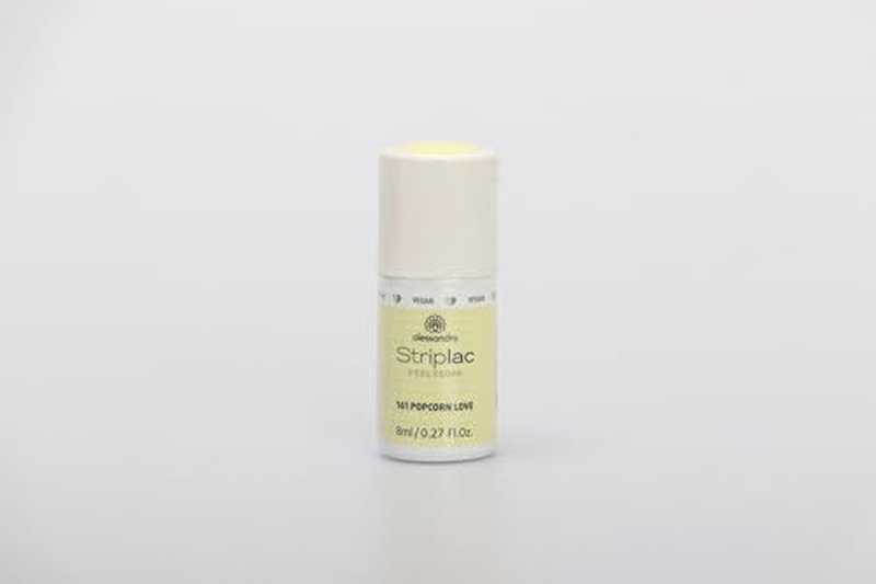 alessandro Striplac Peel or Soak Nail Polish -161 Popcorn Love for Women - 0.27 oz