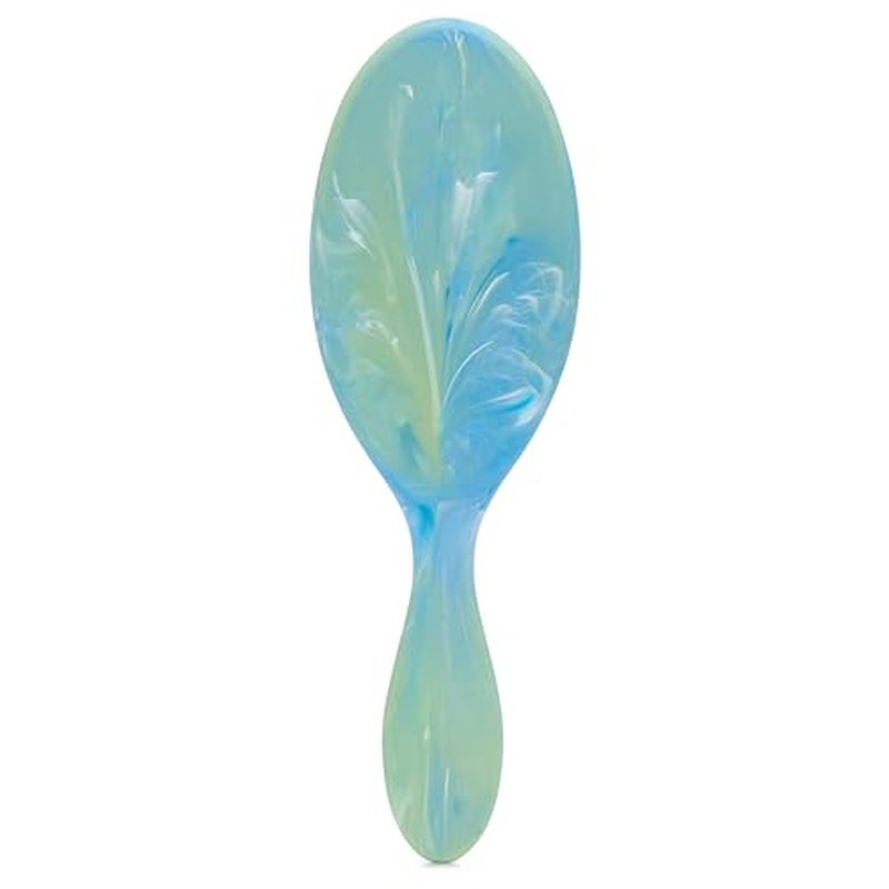 Wet Brush Original Detangler Hair Brush, Green (Matte Marble) - Ultra-Soft IntelliFlex Bristles - Detangling Brush Glides Through Tangles For All Hair Types (Wet Dry & Damaged Hair) - Women & Men