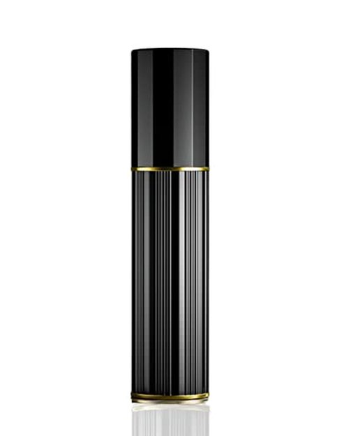 BRARIOS Travel Perfume Atomizer Refillable,Empty Portable Cologne Dispenser,Mini Aftershave Sprayer for Men and Women(Black 5ML)