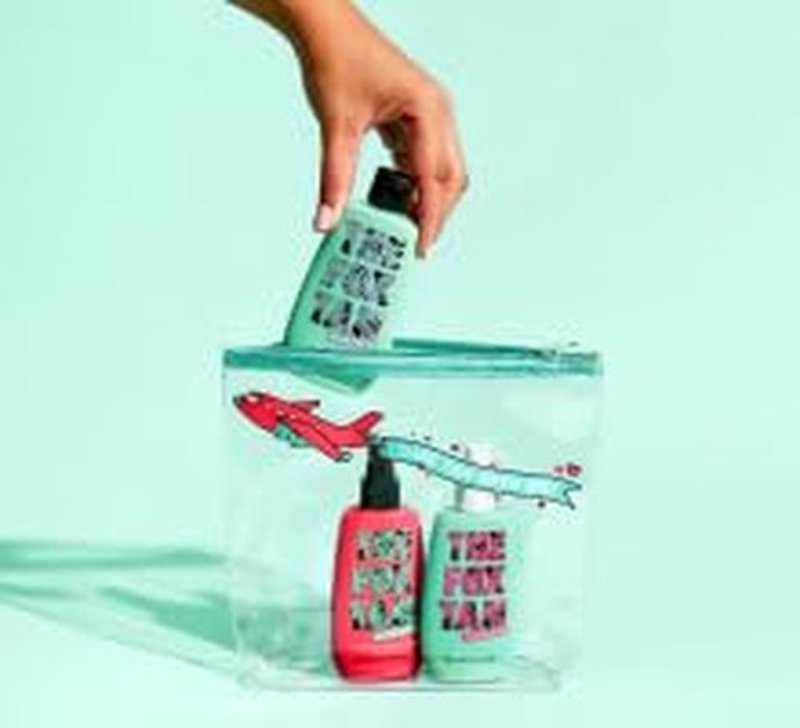 The Fox Tan Jet Setter Pack, Travel-Friendly Set For Darker, Faster, Flawless Tans, Vegan & Cruelty Free, 100mL + 90mL + 90mL (3 Pieces)