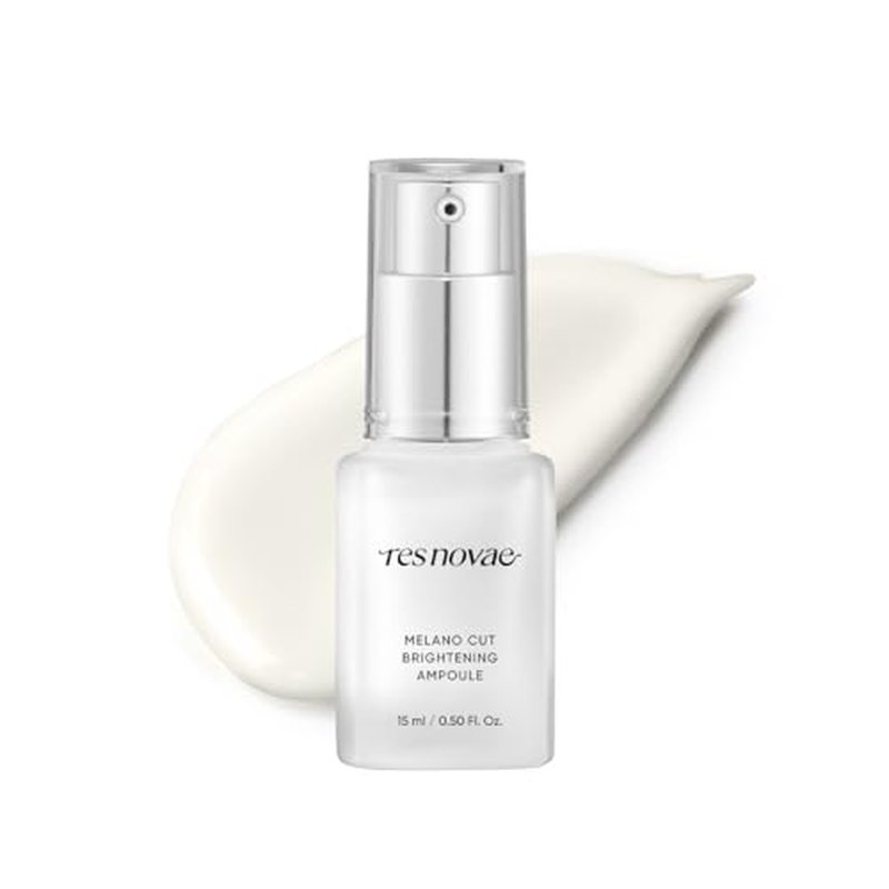 res novae Melano Cut Brightening Ampoule 0.5 fl.oz 15ml, Vitamin Facial Serum, Melanin Correcting by Niacinamide, Glutathione, Bisabolol, Radiance Face with Retinol