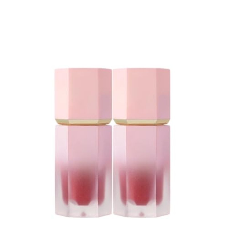8 shades of liquid blushLong-lasting matte, silky, delicate blush Natural color enhancement Color Bloom Dayglow Cheek Liquid Blush Makeup (#8, 0.24)