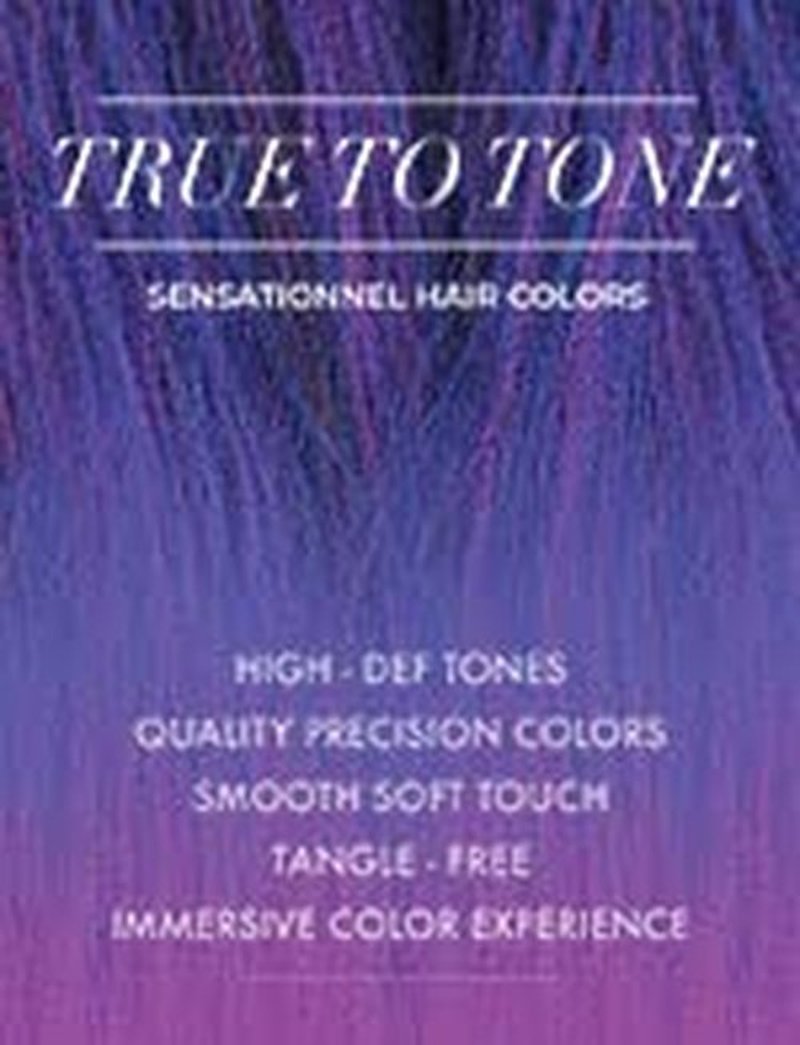 Sensationnel Ruwa prestretched braiding hair - 3x ruwa 48 inch 24 folded water repellent kanekalon fiber fast dry sports braid - 3x Ruwa 24 inch (1 pack, sm1b/blue/purple)