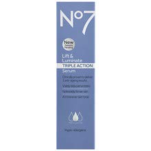 No7 Lift & Luminate Triple Action Serum - 1.69 oz Anti-Aging Treatment