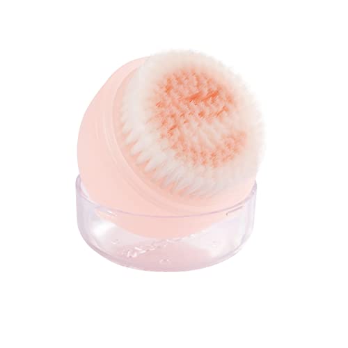 EcoTools Deep Cleansing Facial Brush, Manual Facial Cleansing Brush Exfoliates & Deeply Cleanses, Remove Makeup & Dry Skin, Eco-Friendly Face Brush for Cleansing, Color May Vary, 1 Count