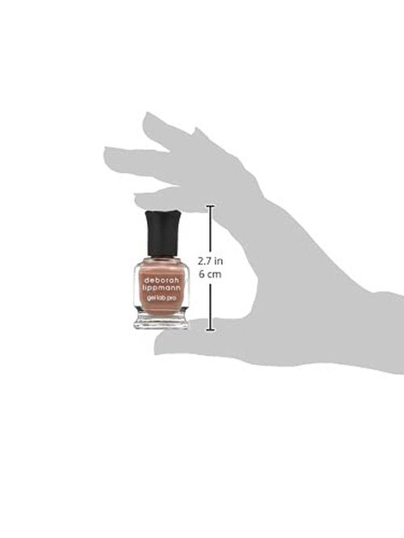 Deborah Lippmann Gel Lab Pro Nail Polish Treatment Enriched for Nail Health, Wear, and Shine No Animal Testing, 21 Free, Vegan Neutral Colors
