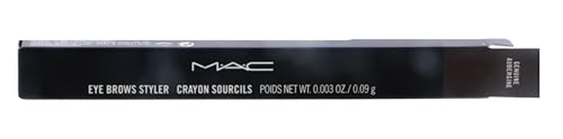 M.A.C. Eye Brows Styler - Genuine Aubergine (Deep rich blackened brown)