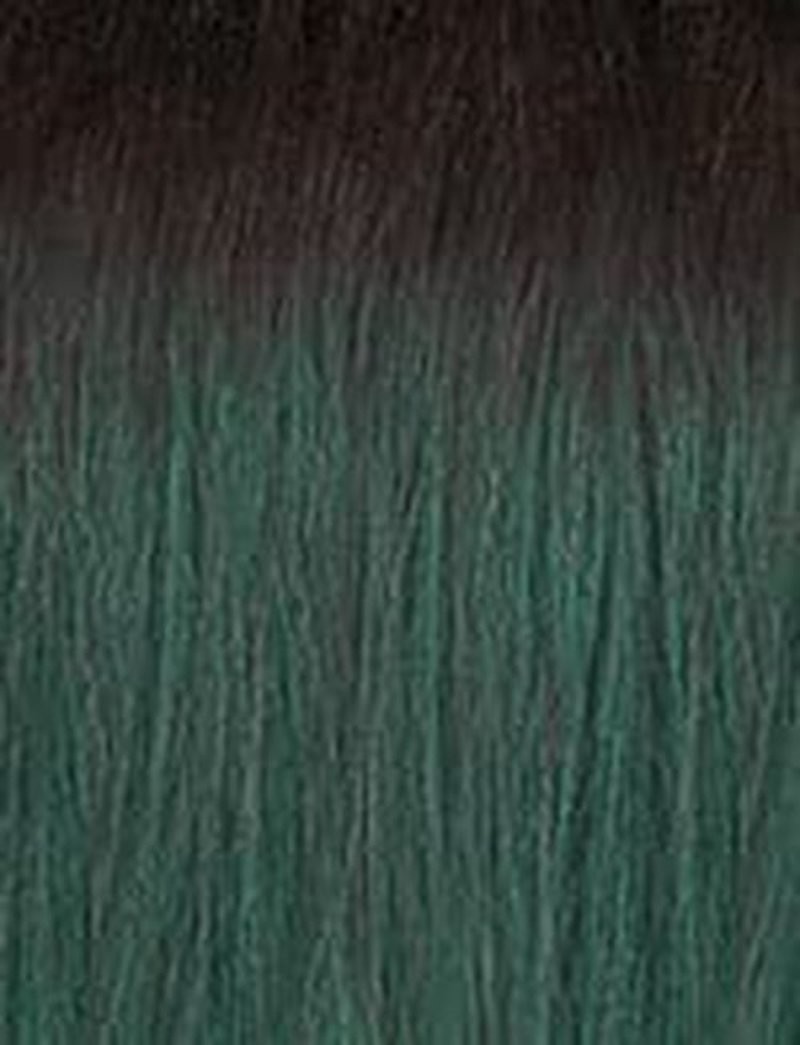 Sensationnel Dashly wig - synthetic easy wear non lace cap wig - Dashly Wig Unit 12 (T2/DARKGREEN)