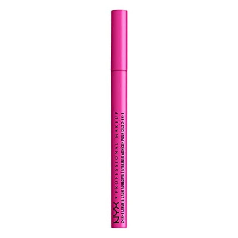 NYX PROFESSIONAL MAKEUP Jumbo Lash! 2-In-1 Eyeliner & Lash Adhesive - Baddest Black