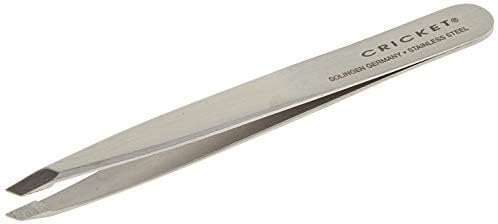 Pro Slant Tweezers - Precision Hair Removal Tool in Durable German Stainless Steel for Eyebrows & Facial Grooming